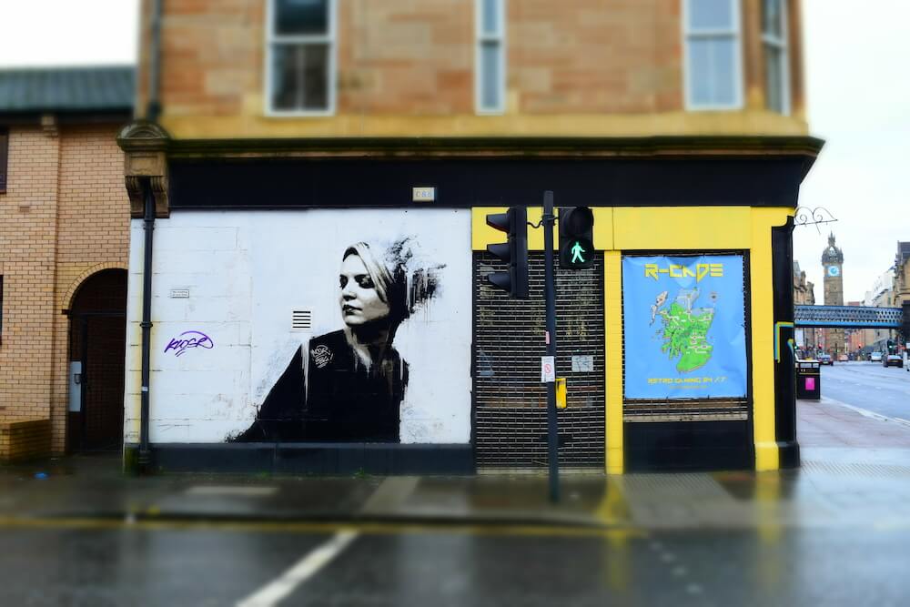 street art in Glasgow - inspirational