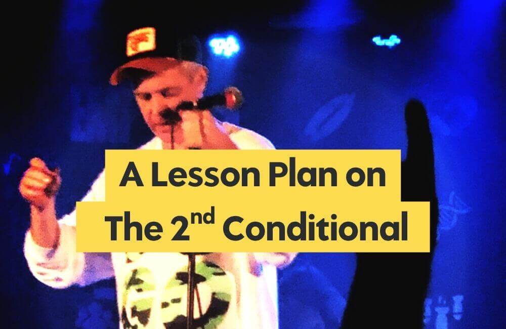 Gig image of singer form EMF for 2nd Conditional lesson plan