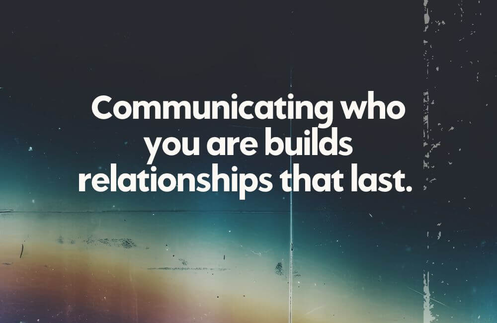 Career Ready English for Art Schools - communicating who you are builds relationships that last