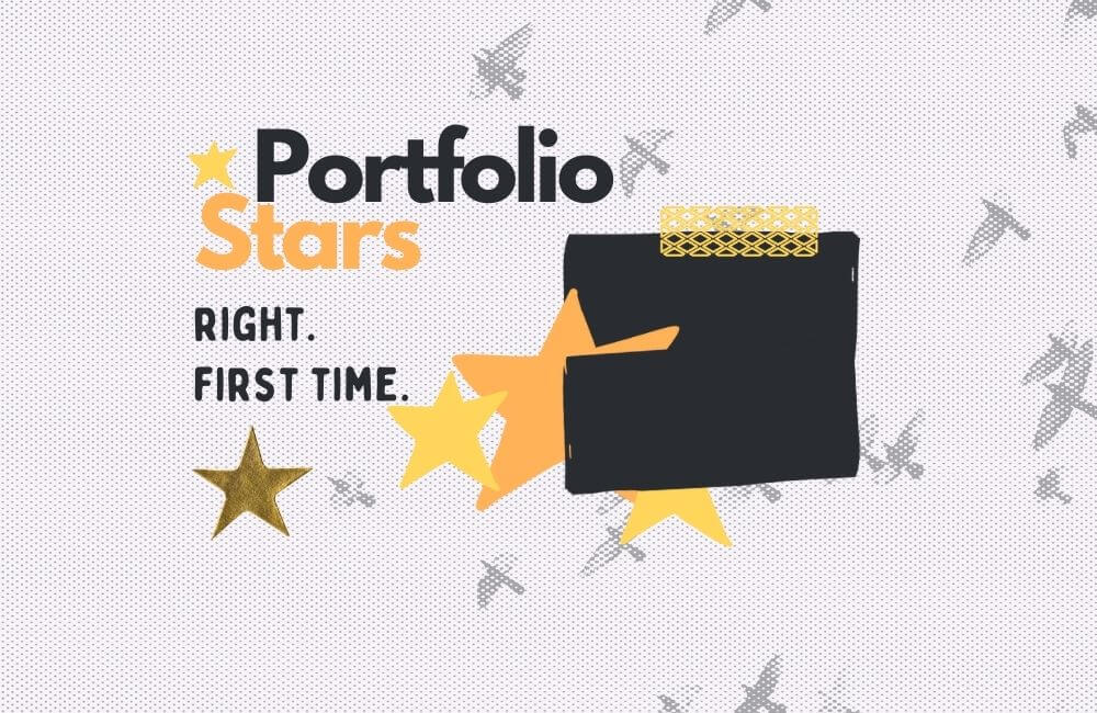 Portfolio stars, online course for international art school candidates for UK art schools.