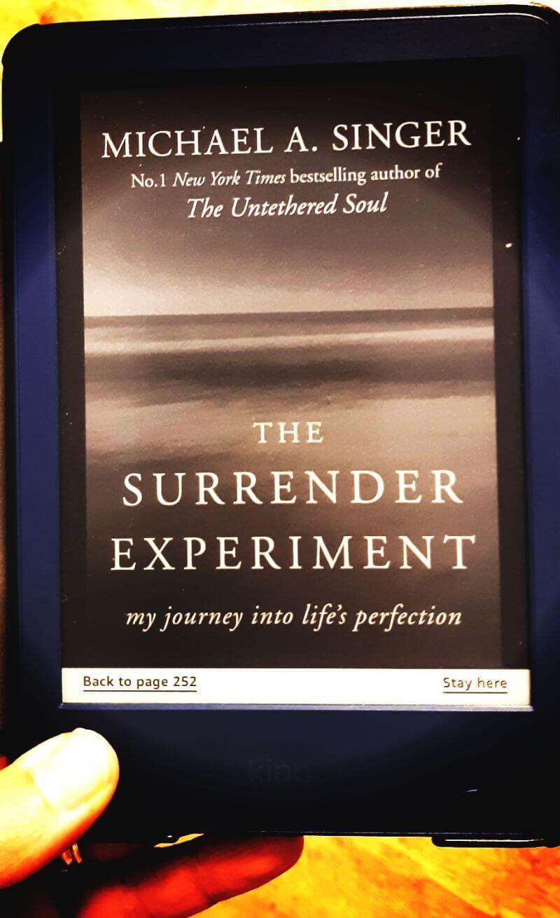 The Surrender Experiment by Michael Singer, book cover