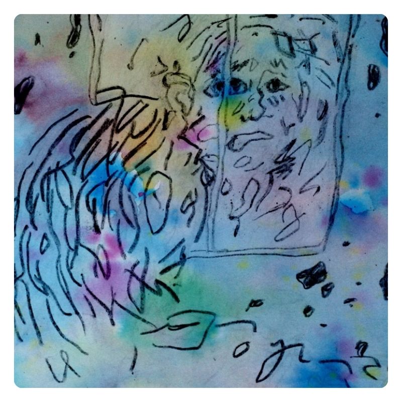 True Voice English artist Holy Summerson artwork still living with it.