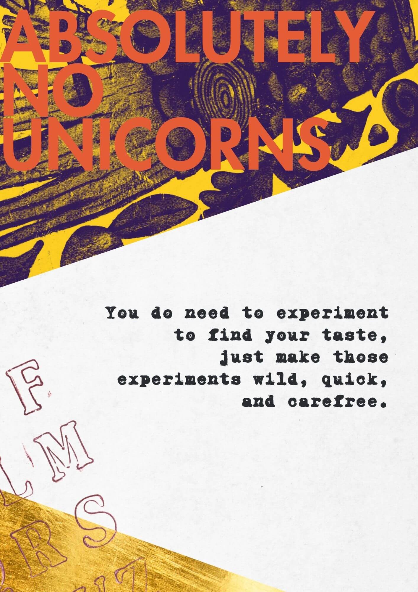 art school portfolio advice, artist story, unicorns